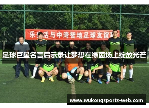 足球巨星名言启示录让梦想在绿茵场上绽放光芒