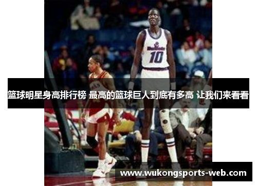篮球明星身高排行榜 最高的篮球巨人到底有多高 让我们来看看